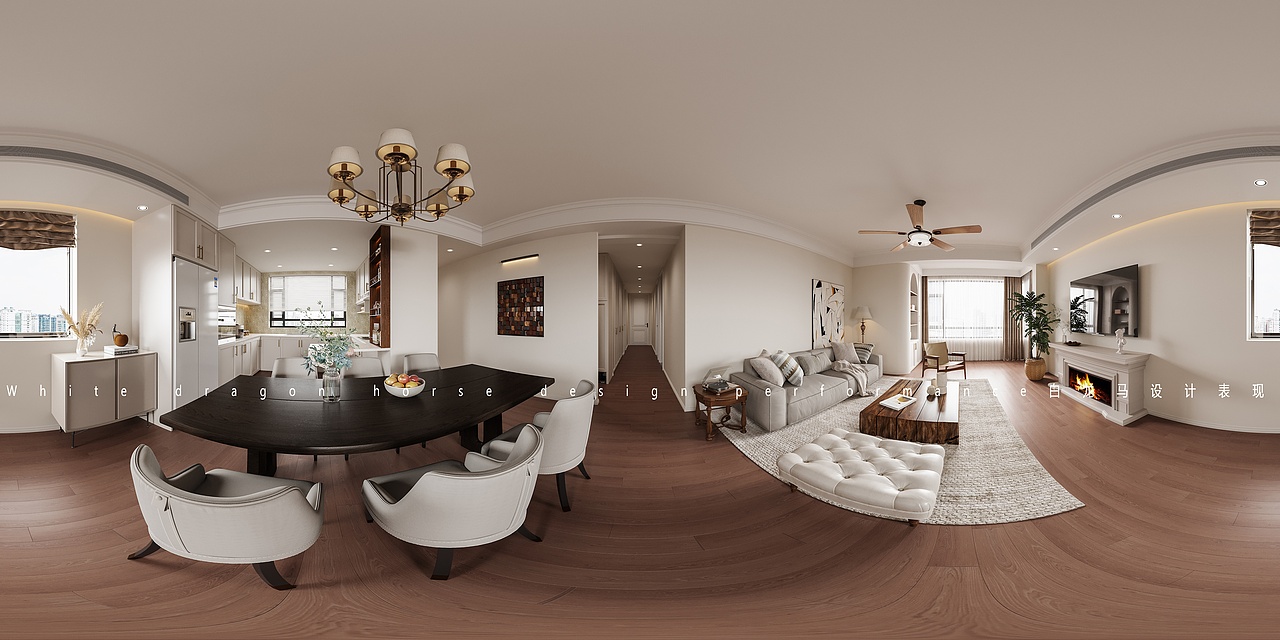 轻奢美式客餐厅