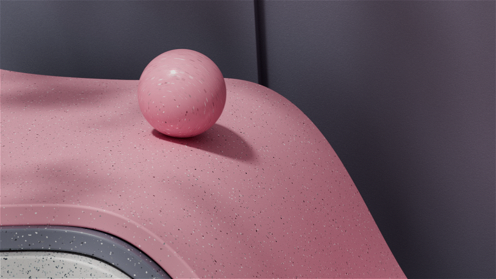 C4D小球动画-桃红和青黛的结合（图ZMzQ1MjgyMDg0） - 场景 - 站酷设计师阿星XinGDesign原创素材 - 站酷ZCOOL