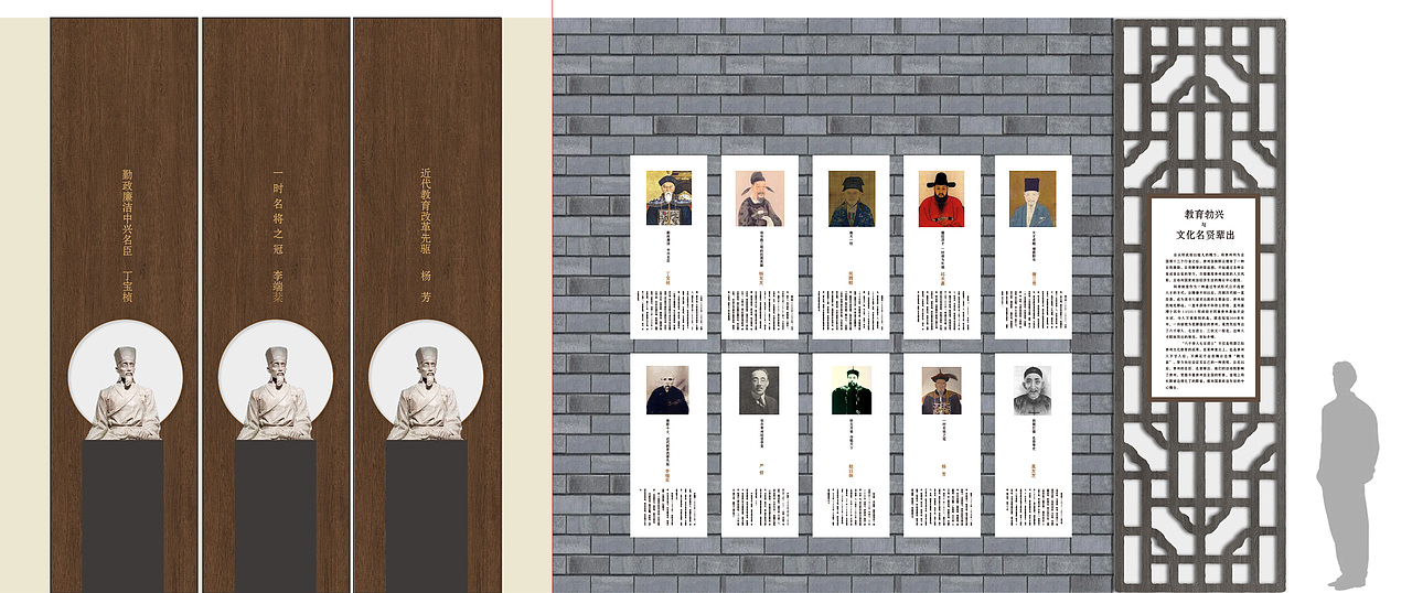 民俗馆档案馆立面设计（图ZMzEzOTc5NzQ4） - 其他平面 - 站酷设计师懿梦为马原创素材 - 站酷ZCOOL