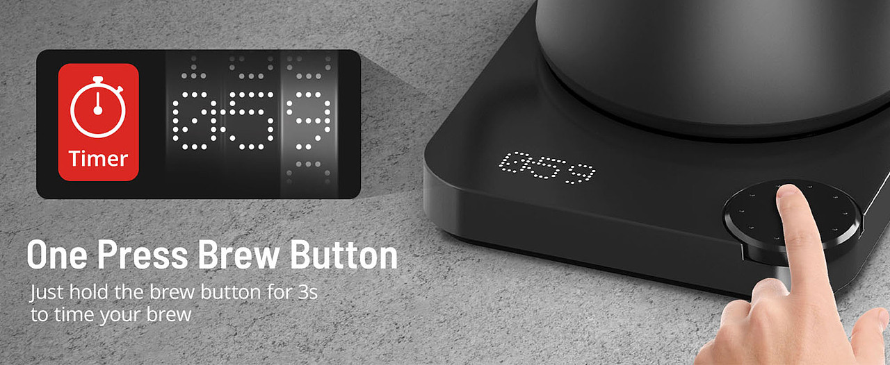 亚马逊 PARIS RHONE 鹅颈咖啡壶 电商设计