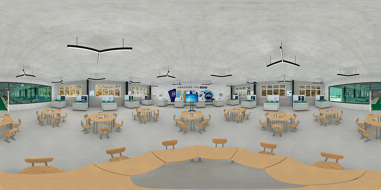 汽车实训室建设方案效果（图ZMzQxMDQyOTcy） - 场景 - 站酷设计师教学设备设计师原创素材 - 站酷ZCOOL