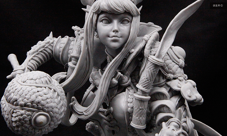 《御龙甲-叁》GK素灰（图ZMzIwMTM1NTg4） - 手办/模玩 - 站酷设计师御龙工作室原创素材 - 站酷ZCOOL