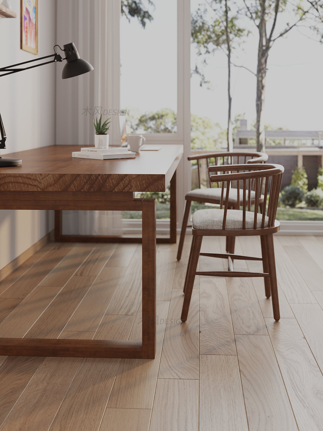 实木书桌椅（图ZMzE0OTY5OTI4） - 产品 - 站酷设计师枫子丶原创素材 - 站酷ZCOOL