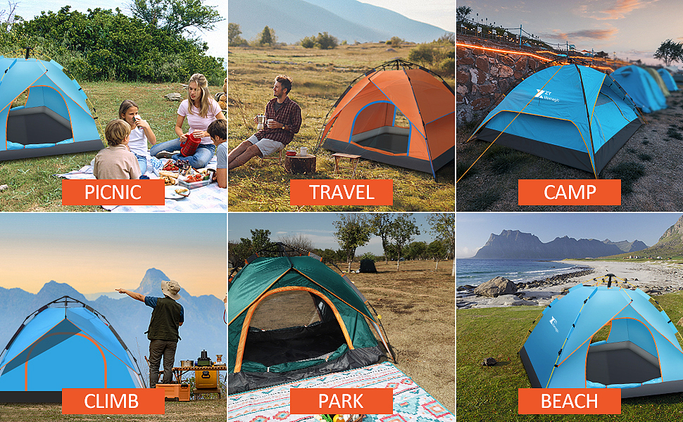 亚马逊/帐篷/产品精修/产品场景合成/商业作品