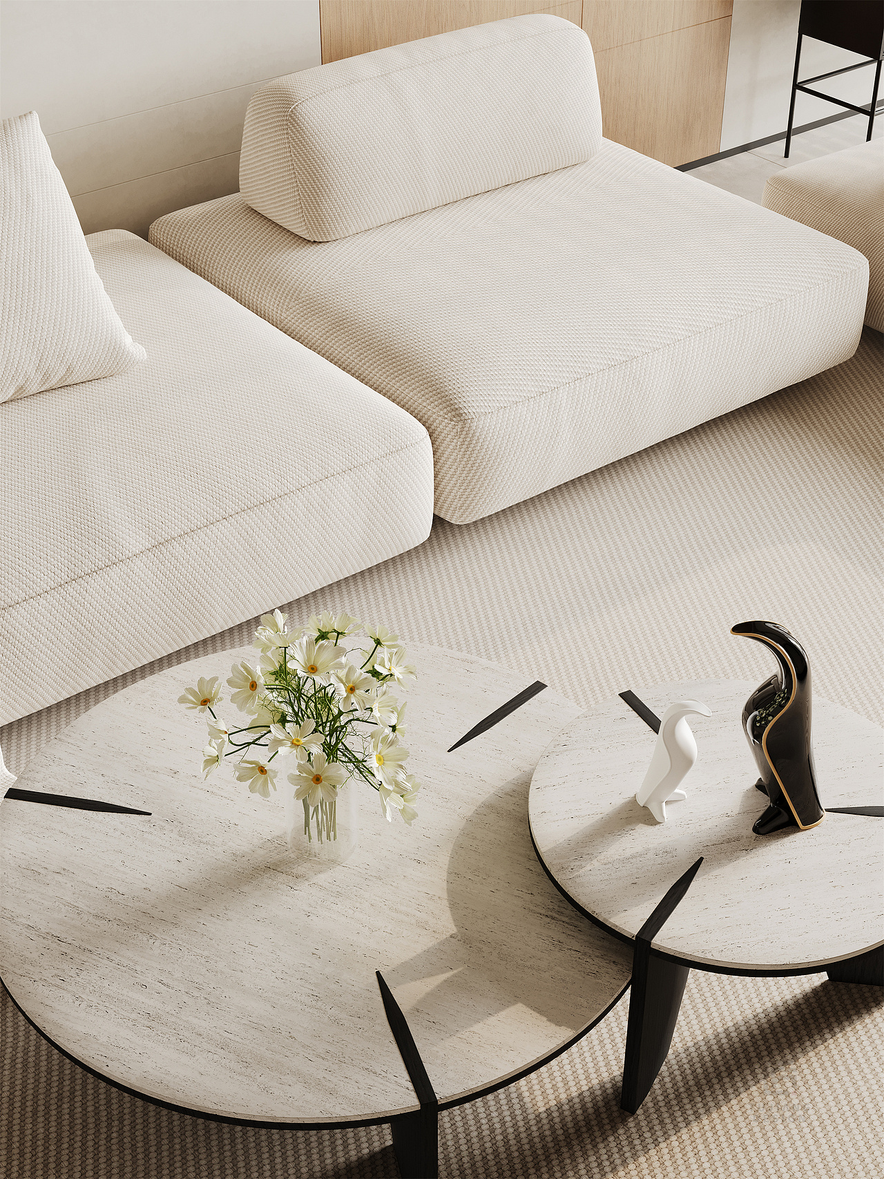 现代简约，极简优雅的装修，浪漫舒适的装饰