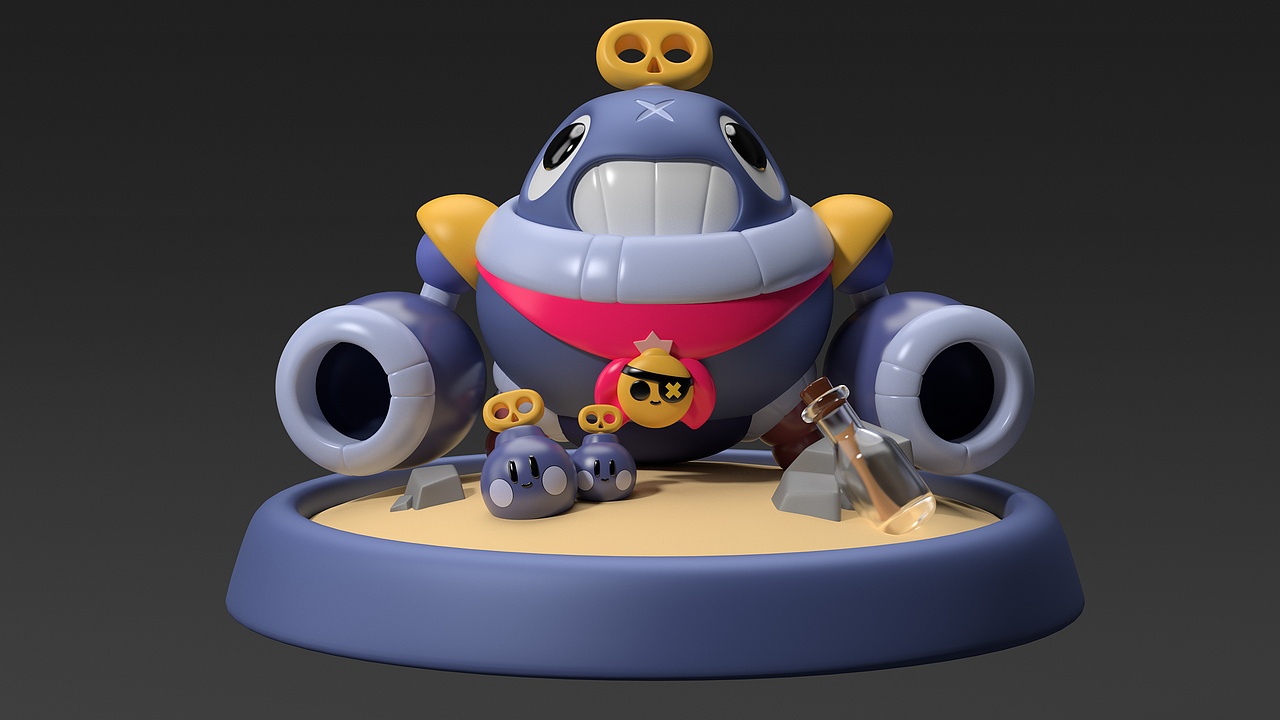 二转三海盗炮炮