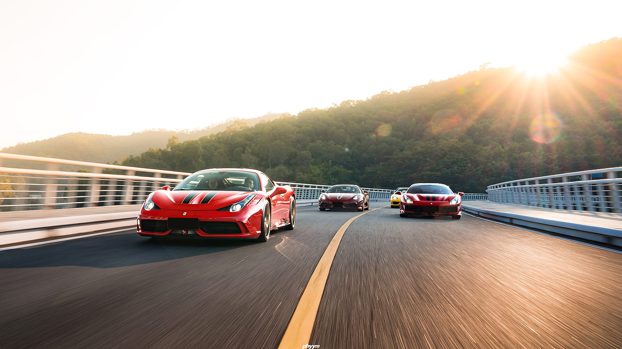 汽車攝影：法拉利旗艦 四代同堂（圖ZMzY5MTk0NjEy） - 產(chǎn)品攝影 - 站酷設(shè)計(jì)師phyym玉米原創(chuàng)素材 - 站酷ZCOOL