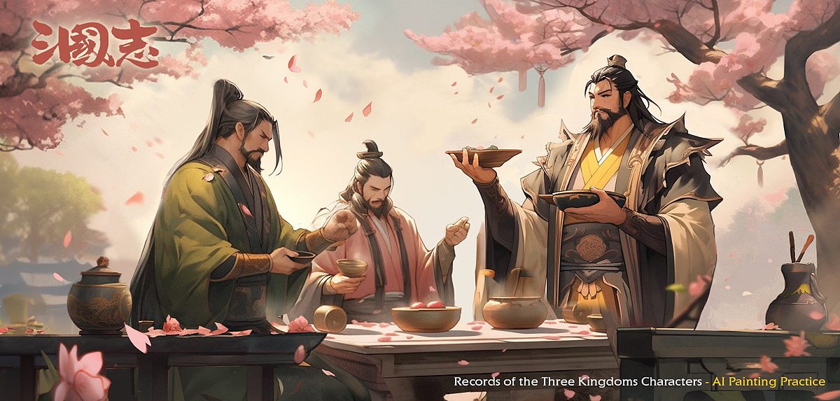 AI绘画实践应用《三国题材》练习（图ZMzQ3MzIwNzgw） - 游戏UI - 站酷设计师泽松zs原创素材 - 站酷ZCOOL