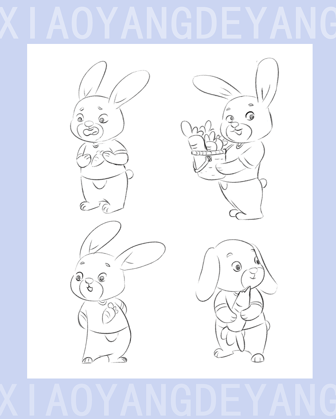 儿童插画-小动物练习