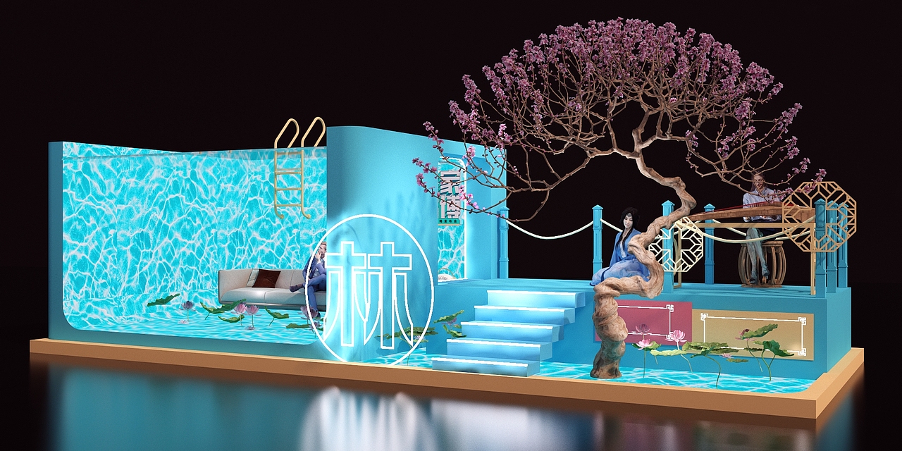 林业家居美陈展（图ZMzQ1OTA4Njcy） - 其他三维 - 站酷设计师3D超酷设计原创素材 - 站酷ZCOOL