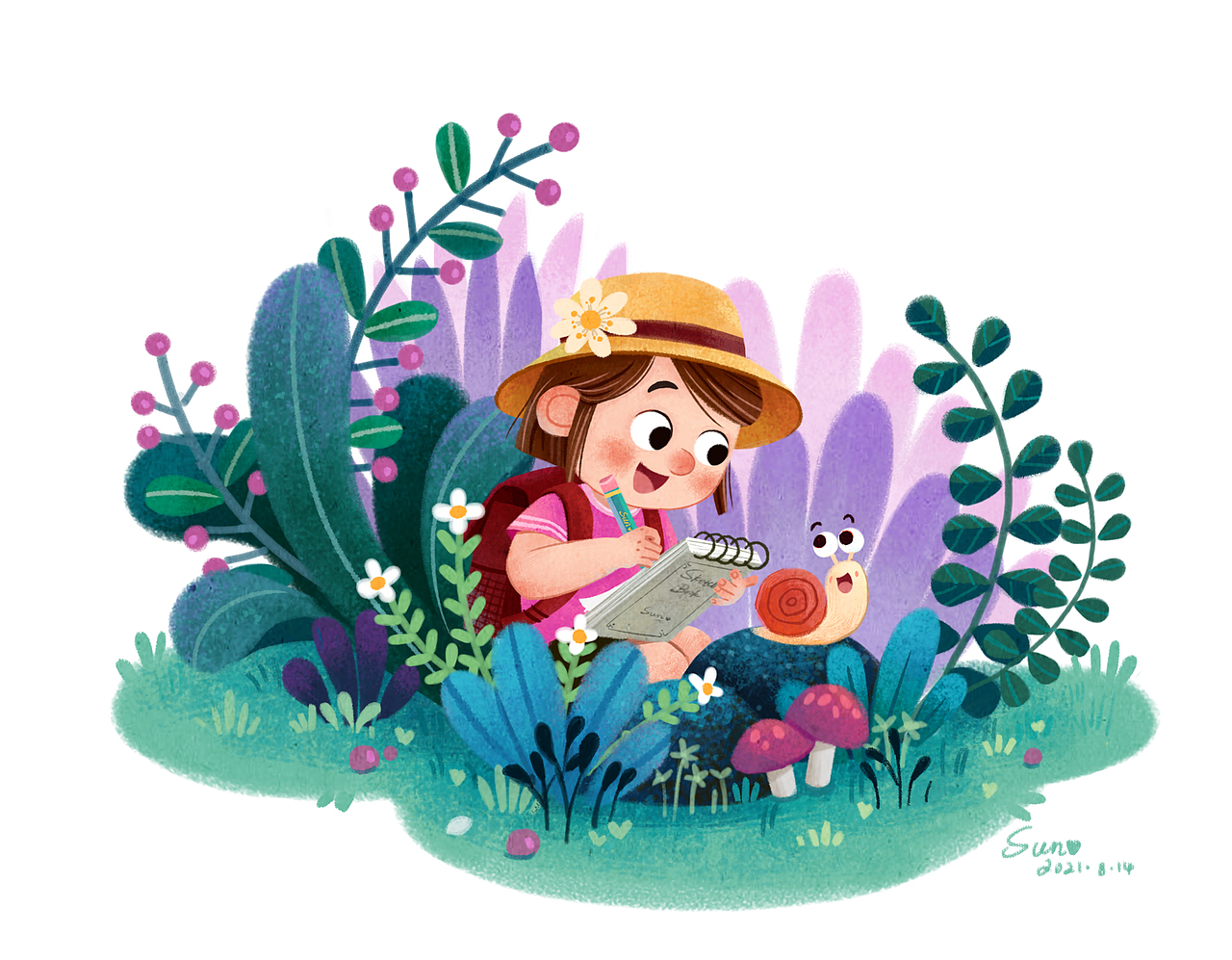 儿童插画日常习作