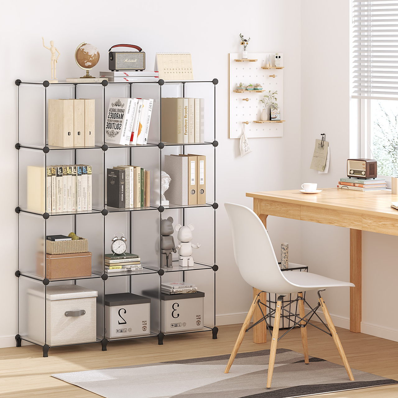 亚马逊/渲染视频/室内收纳置物架