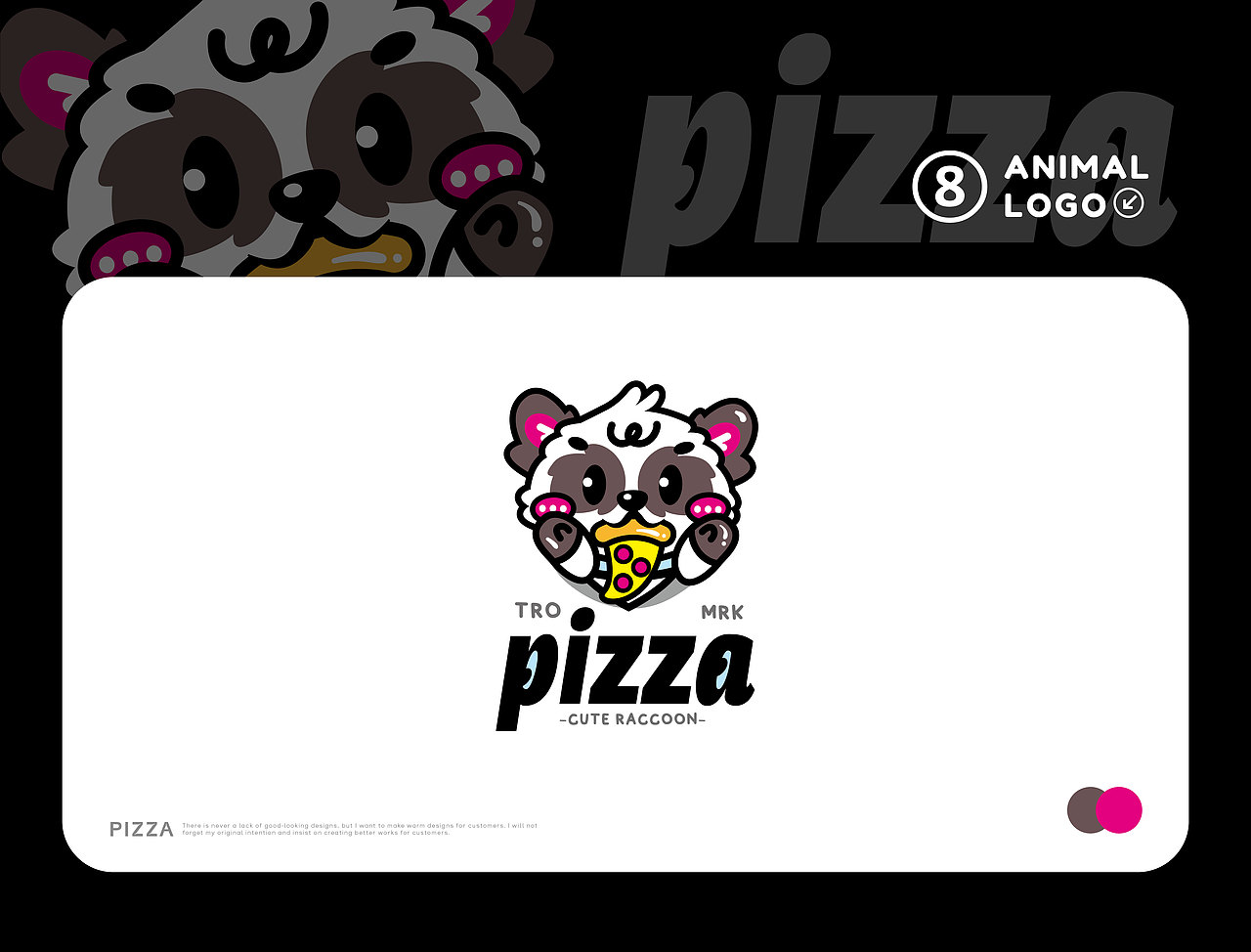 LOGO DESIGN-芭比粉萌宠-美食篇