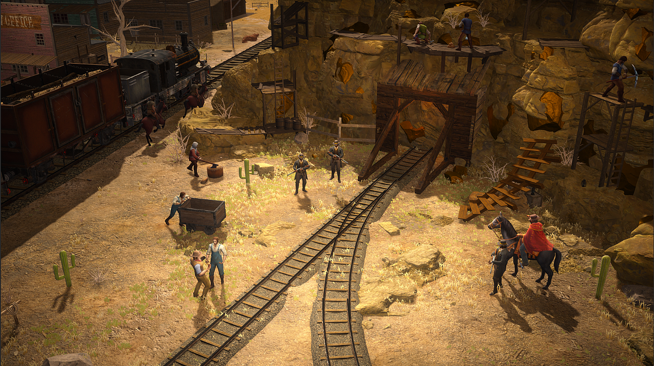 “约克镇”——西部题材场景