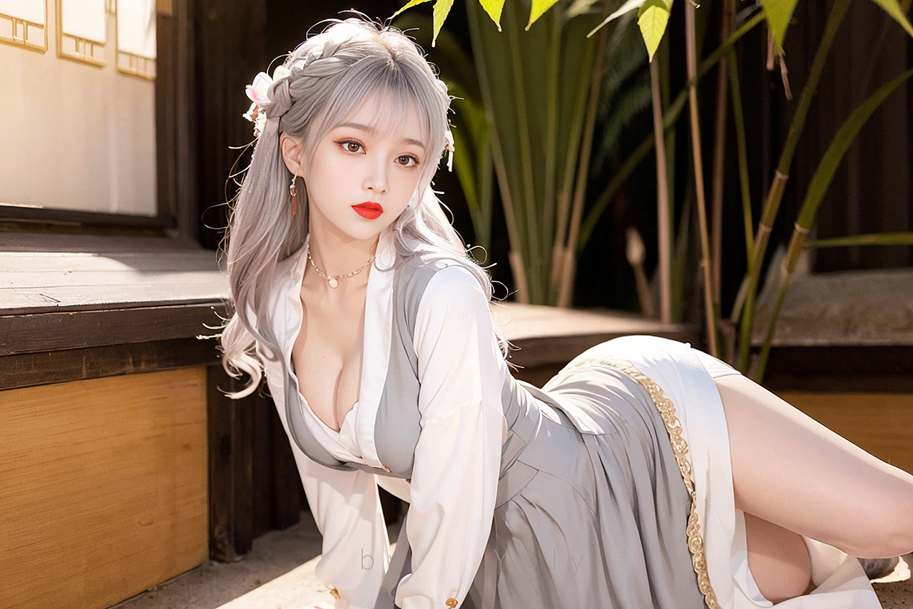Yoly 莜莉 #126 古风美女（图ZMzM0NTcyNjg4） - 人物/生物 - 站酷设计师yoly莜莉原创素材 - 站酷ZCOOL