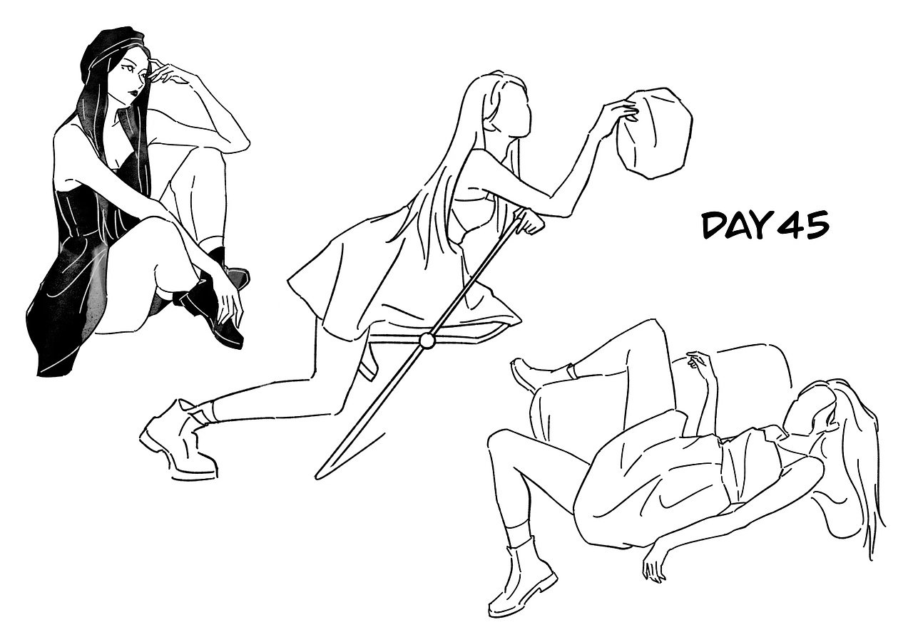 #速寫60天挑戰(zhàn)賽#day45@速寫班長（圖ZMjk3MjExMzQ4） - 創(chuàng)作習作 - 站酷設計師miju960原創(chuàng)素材 - 站酷ZCOOL