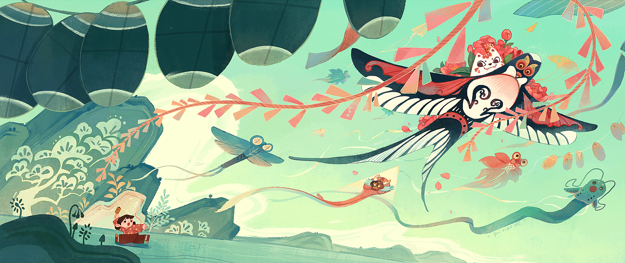2023半年小结（图ZMzQ0NzE0NTgw） - 儿童插画 - 站酷设计师鬼晓得原创素材 - 站酷ZCOOL