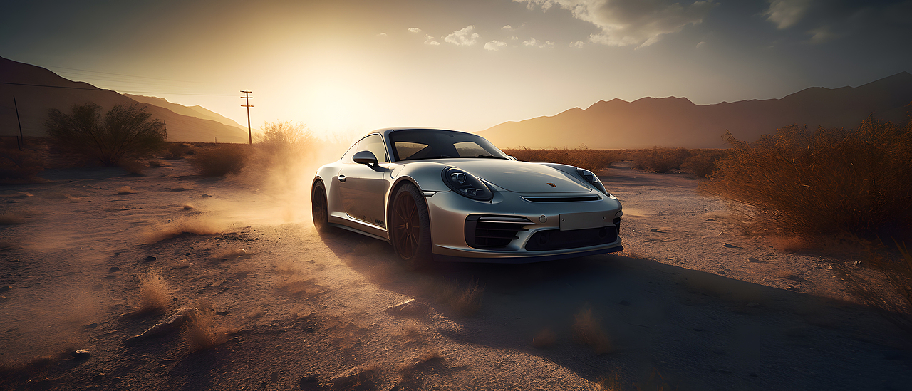 我用AI拍了1条保时捷的TVC