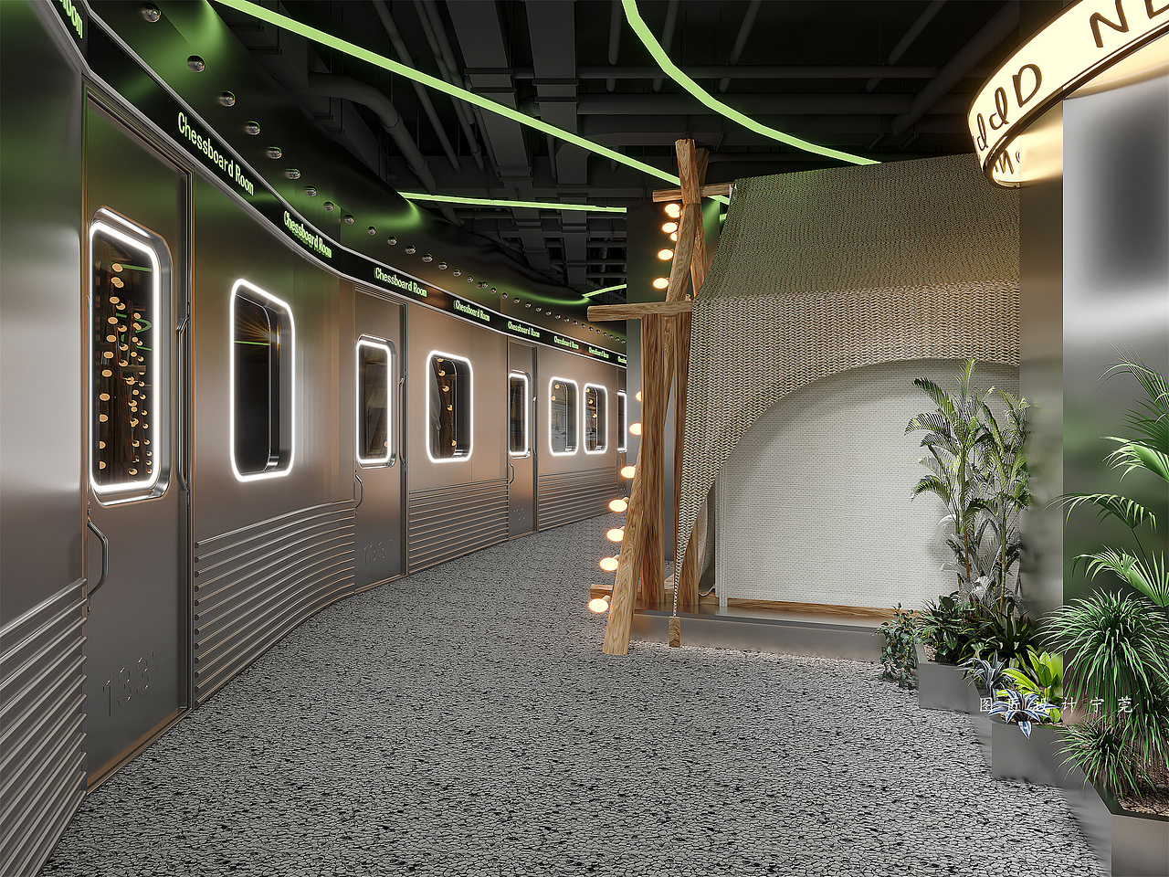 棋牌室设计，方寸之地尽享欢乐，休息与娱乐的双重体验（图ZMzM4OTE5MDc2） - 家装设计 - 站酷设计师宁莞设计原创素材 - 站酷ZCOOL