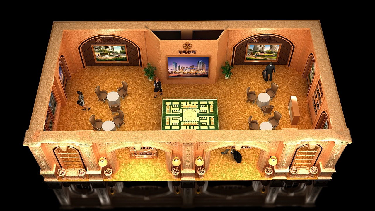 有点复杂有点层次的地产展