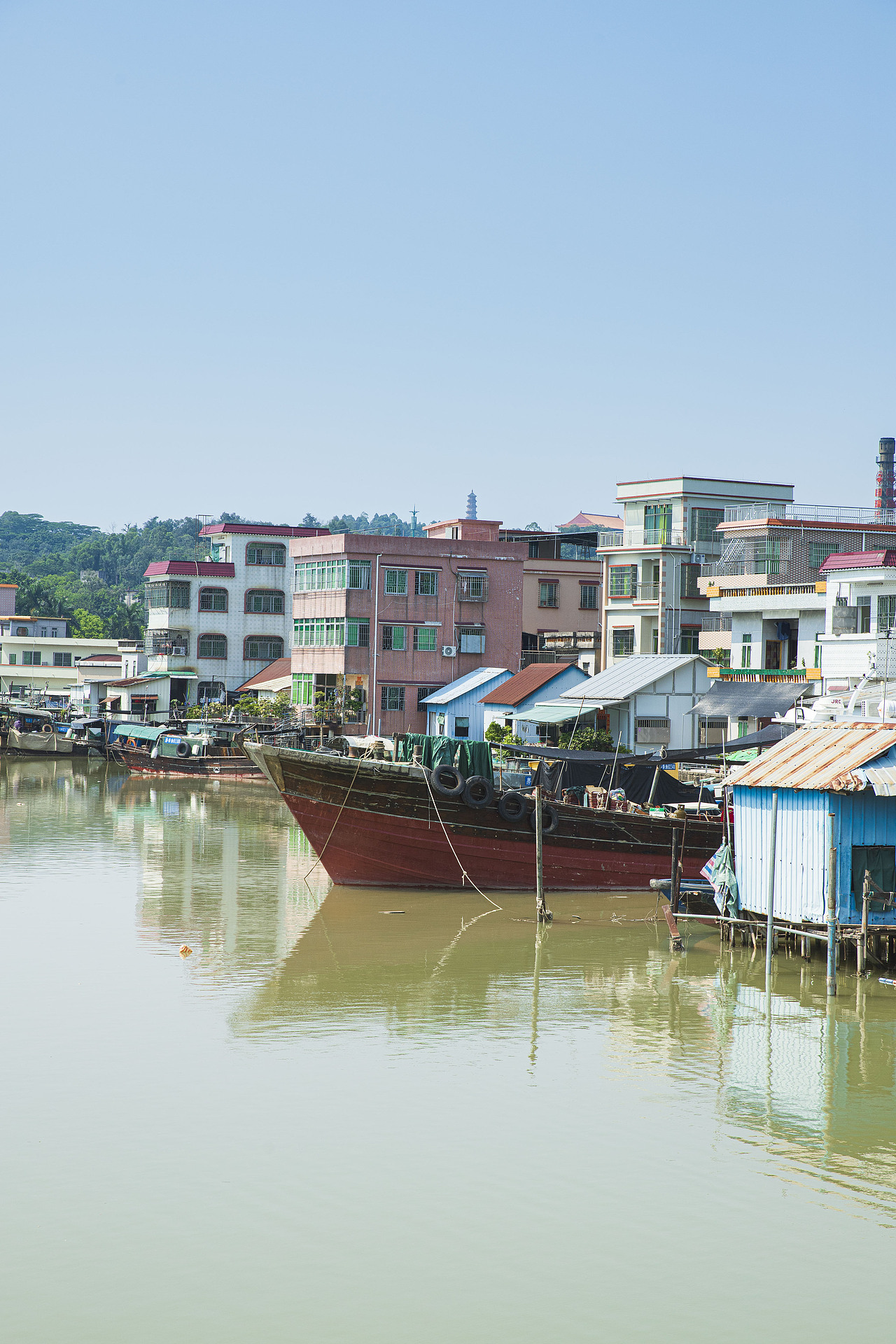莲花山码头广州风景