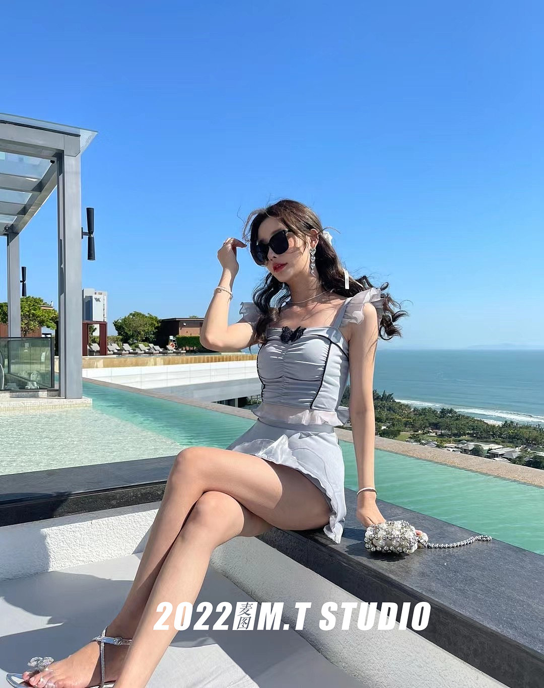 泳衣模特图商业商业