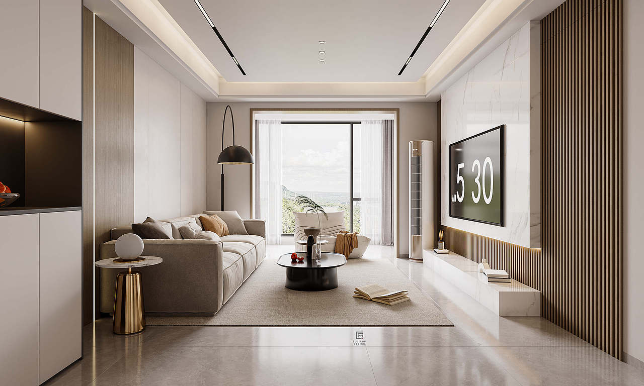 现代风格,用简洁线条打造安静的生活空间