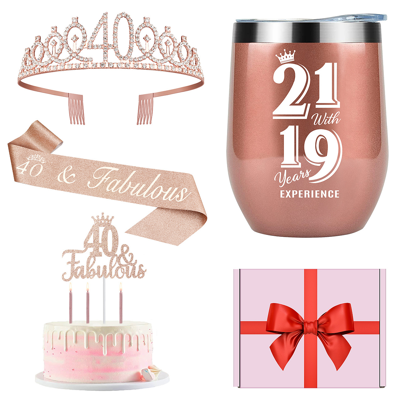 亚马逊生日头冠礼品杯节日肩带精修设计摄影