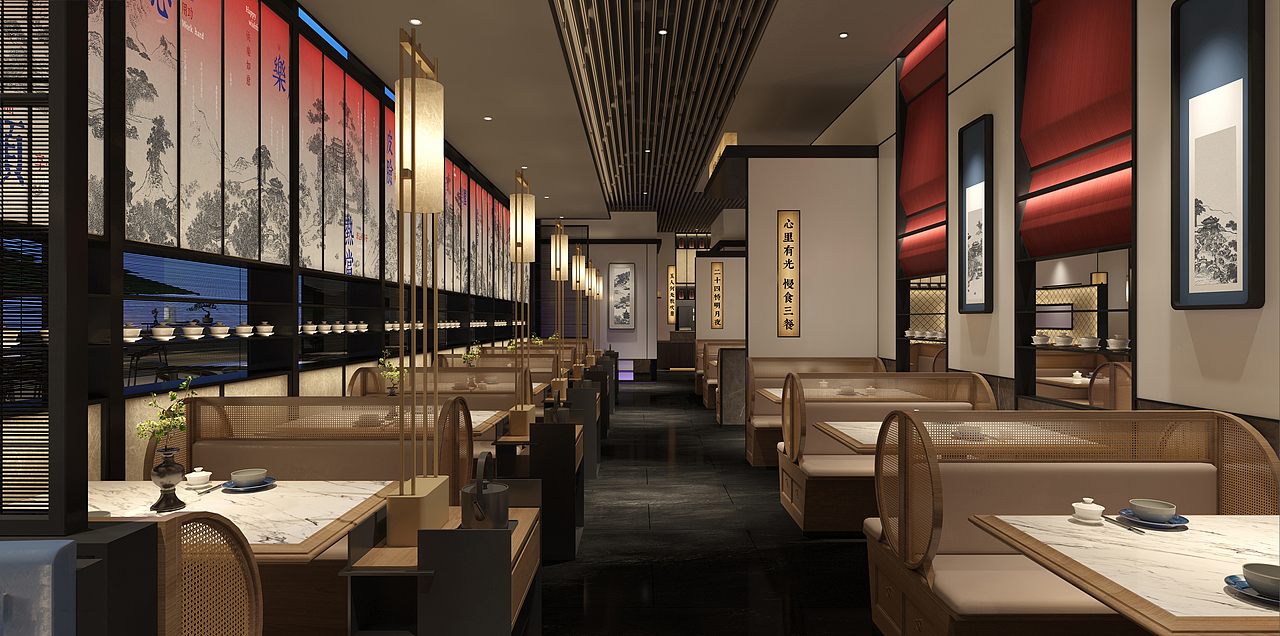 大级餐饮品牌vi设计