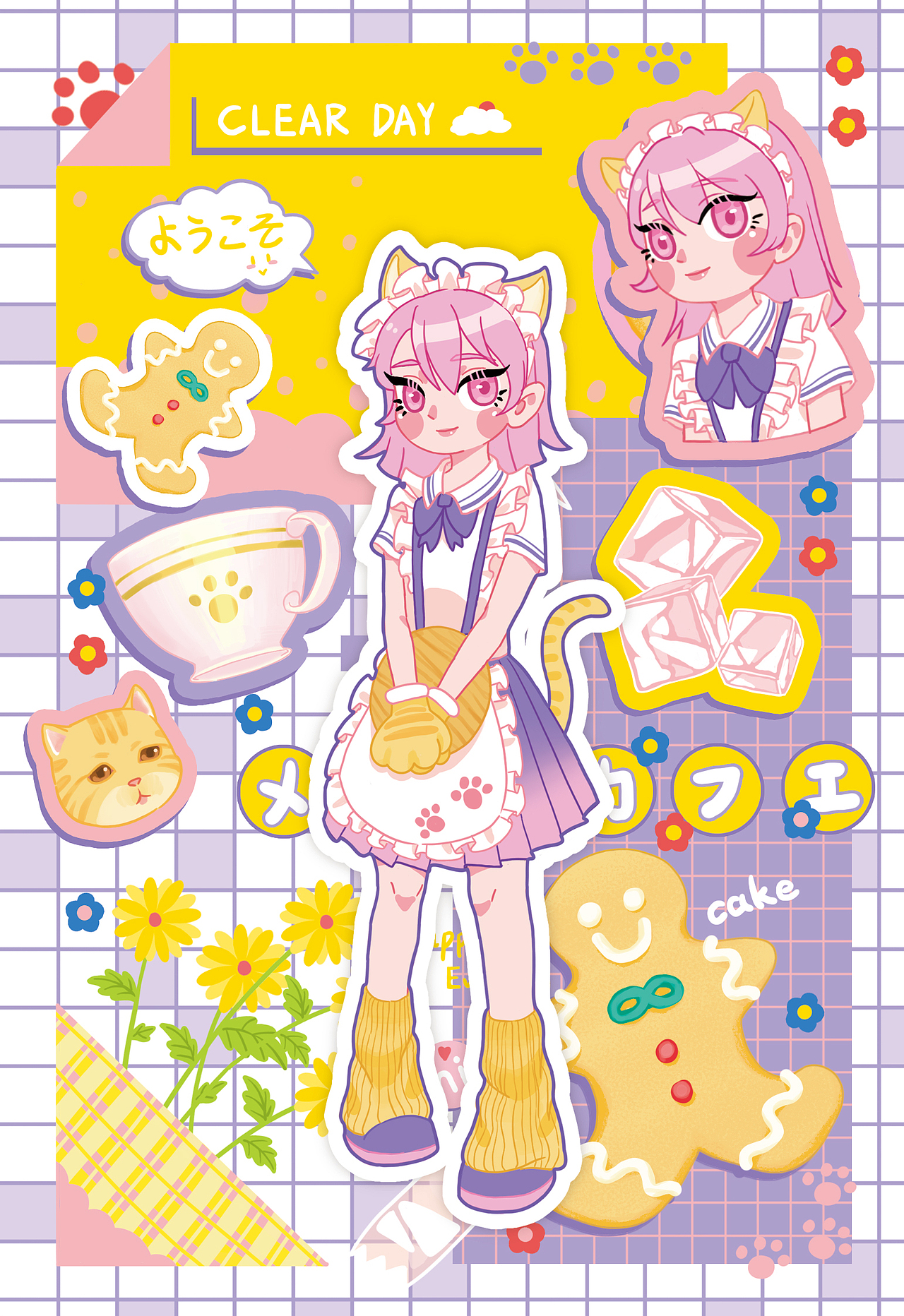 2020-2021插画作品（图ZMzM5ODg3OTQw） - 商业插画 - 站酷设计师镜从余原创素材 - 站酷ZCOOL