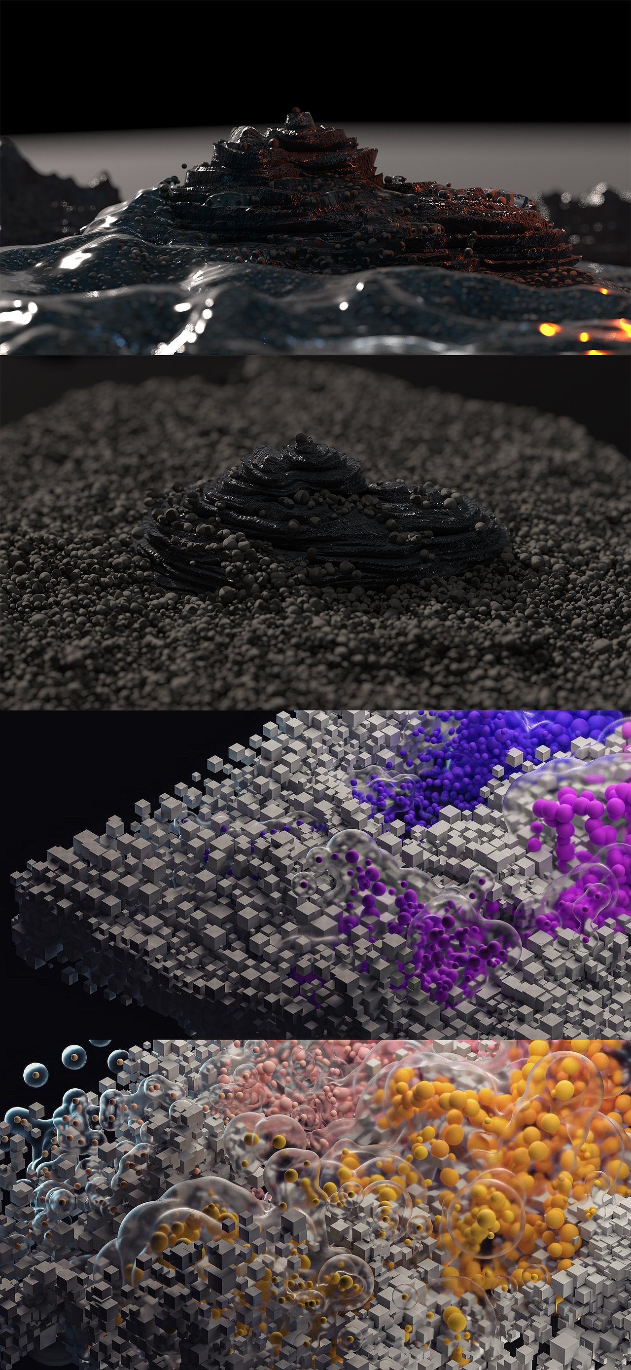 梅红C4D 每日图形设计 (三十六)