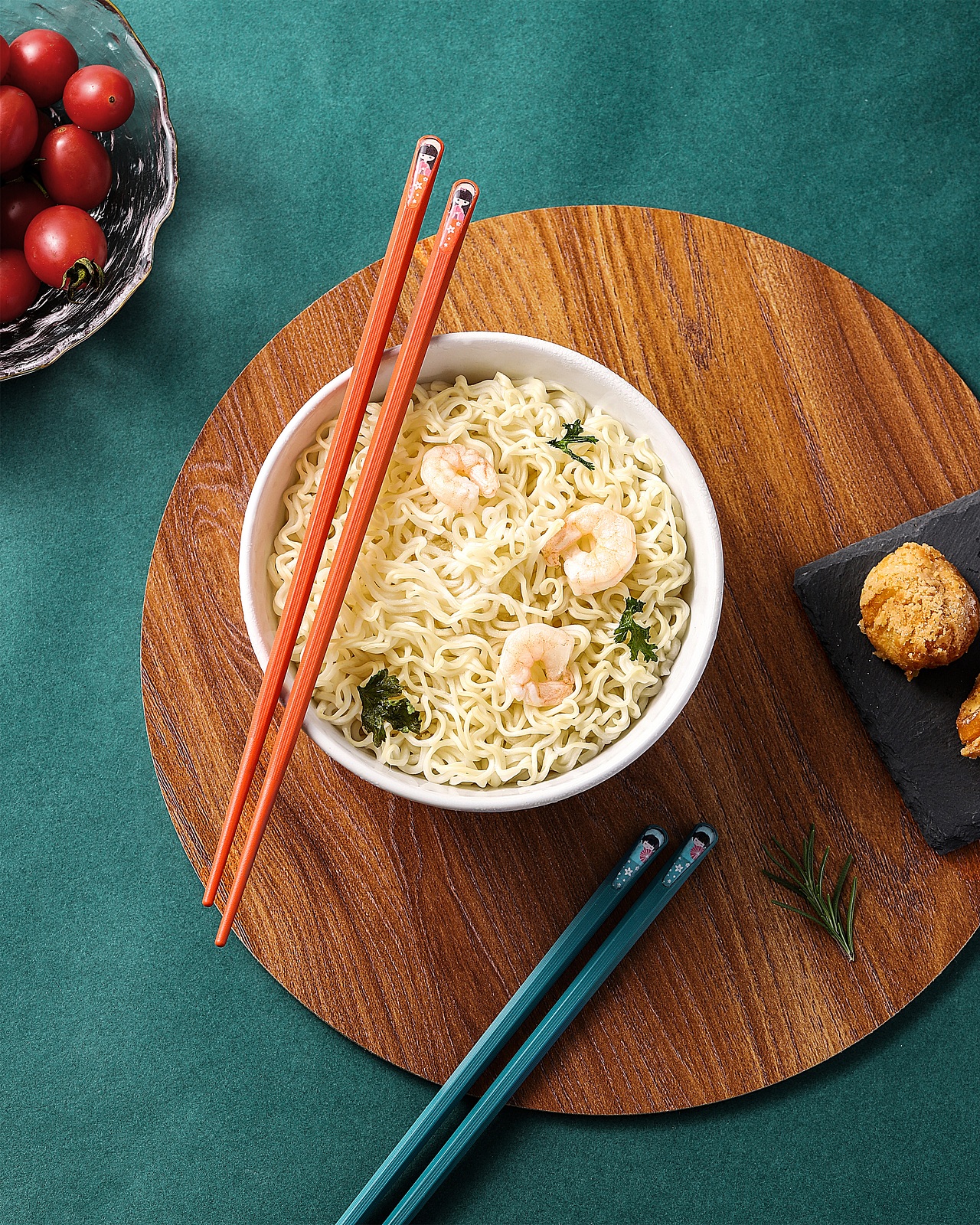 国风筷子の静物拍摄