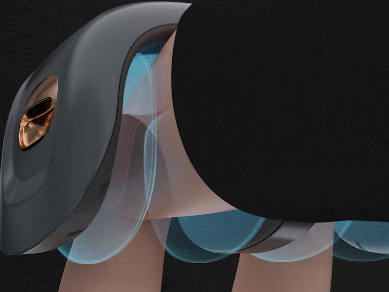 健康个护产品拍摄/奥克斯膝部按摩器