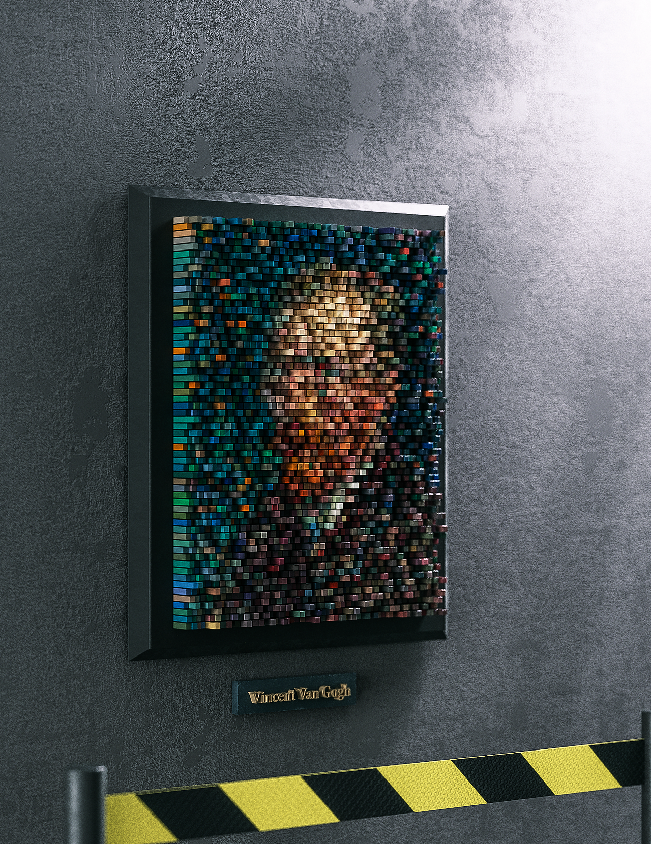 用C4D方形致敬周杰伦《最伟大的作品》