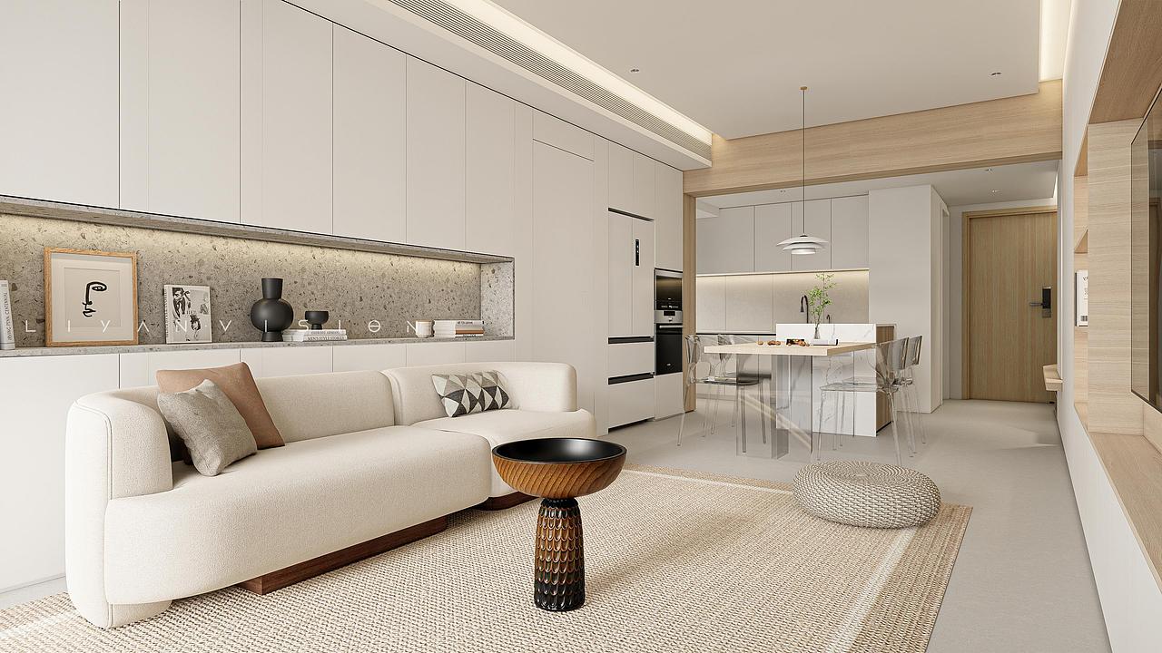 SketchUp空间表现（图ZMzE4MDIyMjky） - 家装设计 - 站酷设计师里研VISION原创素材 - 站酷ZCOOL