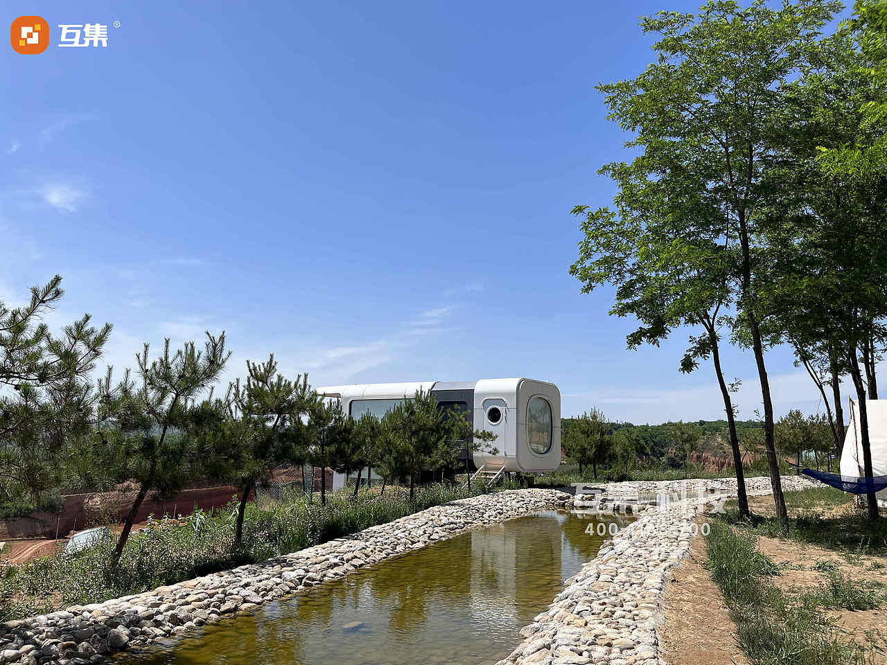 互集科技携手上良御农马场打造山西长治太空舱营地