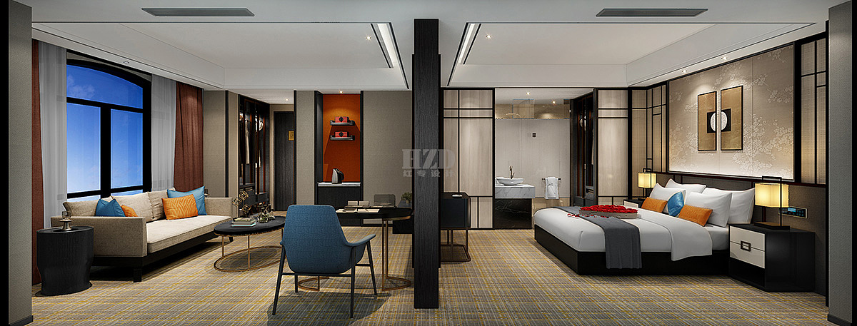 雅安泷湾国际大酒店-重庆精品酒店设计公司-红专设计