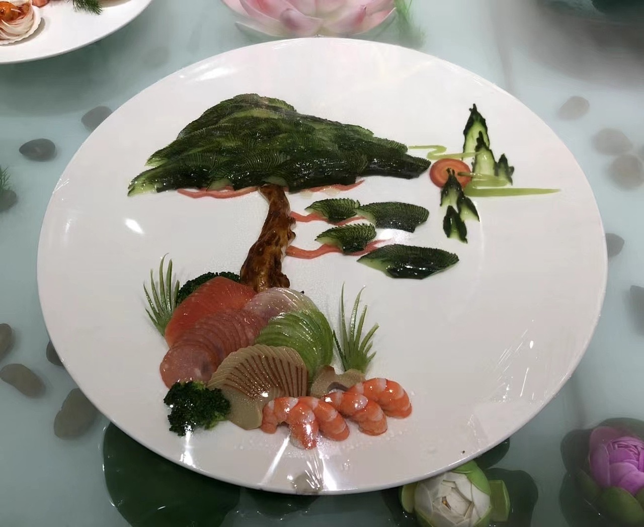 重庆新东方烹饪学校师傅和特邀大厨的菜品