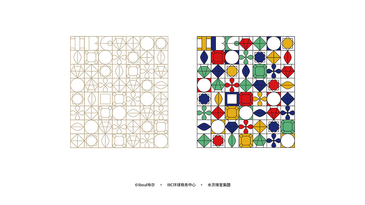 水贝珠宝集团 x IBC环球商务中心 x IBC珠宝艺术馆（图ZMjk4Njg2MDI4） - Logo - 站酷设计师iboul原创素材 - 站酷ZCOOL