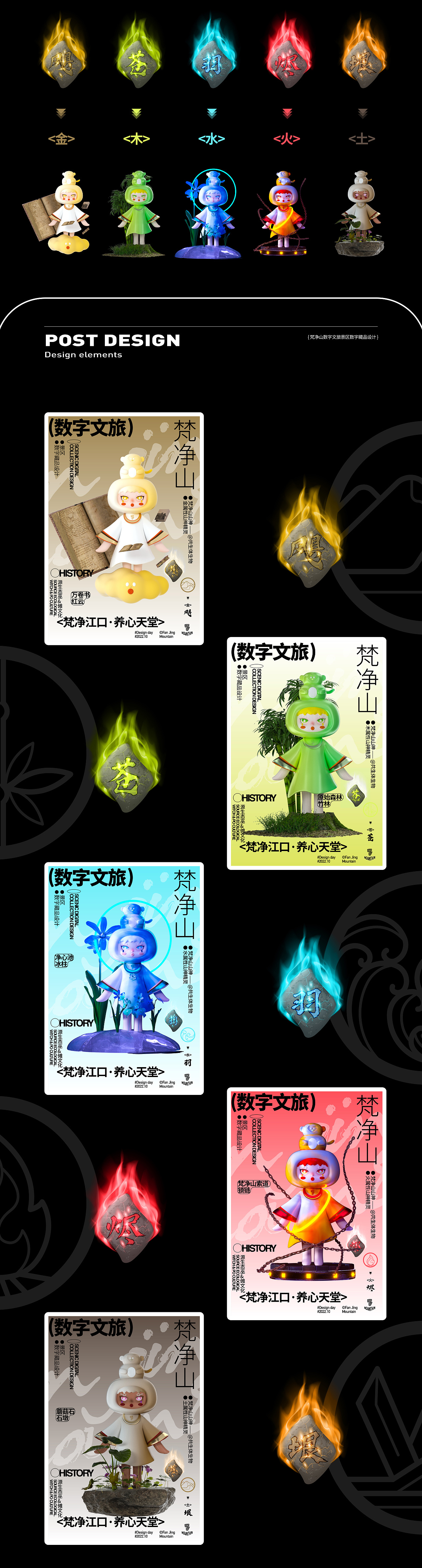 梵凈山文旅數(shù)藏設(shè)計(jì)開發(fā)（圖ZMzI2OTY2MDM2） - IP形象 - 站酷設(shè)計(jì)師犯不著設(shè)計(jì)原創(chuàng)素材 - 站酷ZCOOL