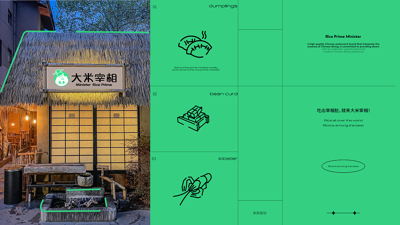 大米宰相 | 餐饮品牌全案设计（图ZMzY0MTI1ODA0） - 品牌 - 站酷设计师万帅设计原创素材 - 站酷ZCOOL