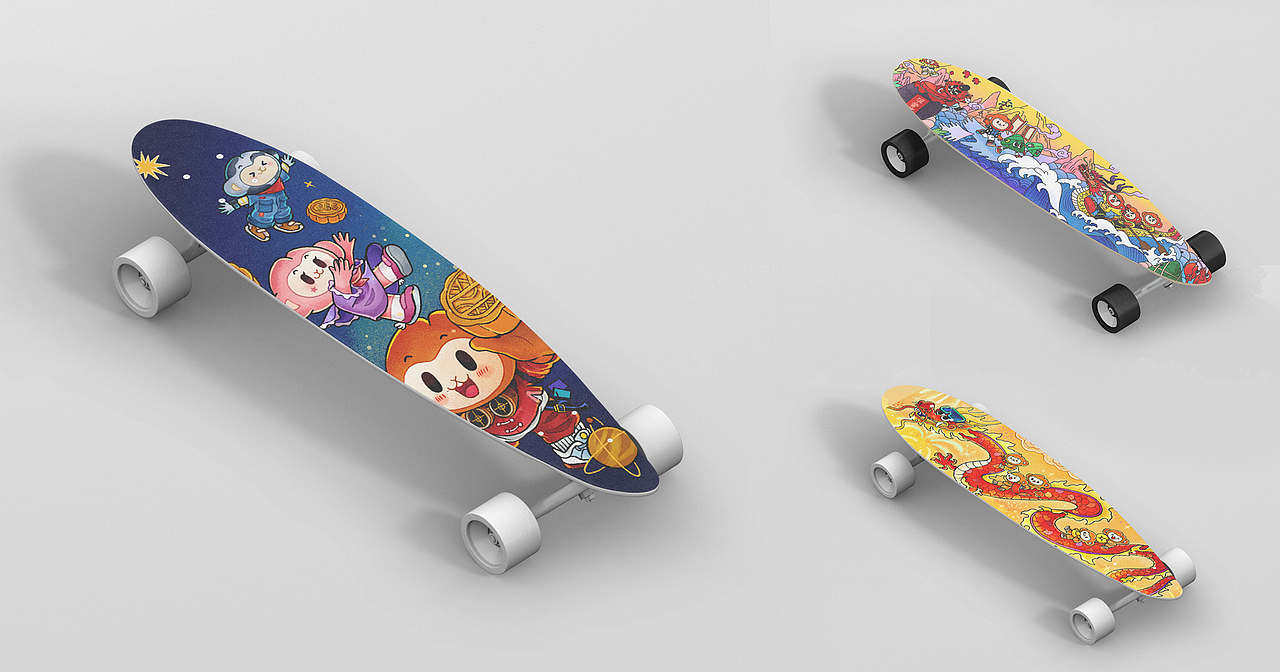 小猴子的欢乐节日-端午,中秋,春节