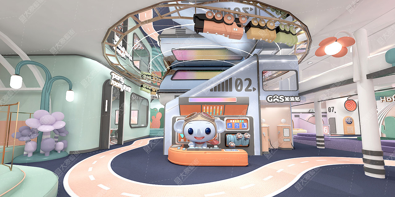 嗨贝天地家庭成长中心，小朋友们的梦中城堡