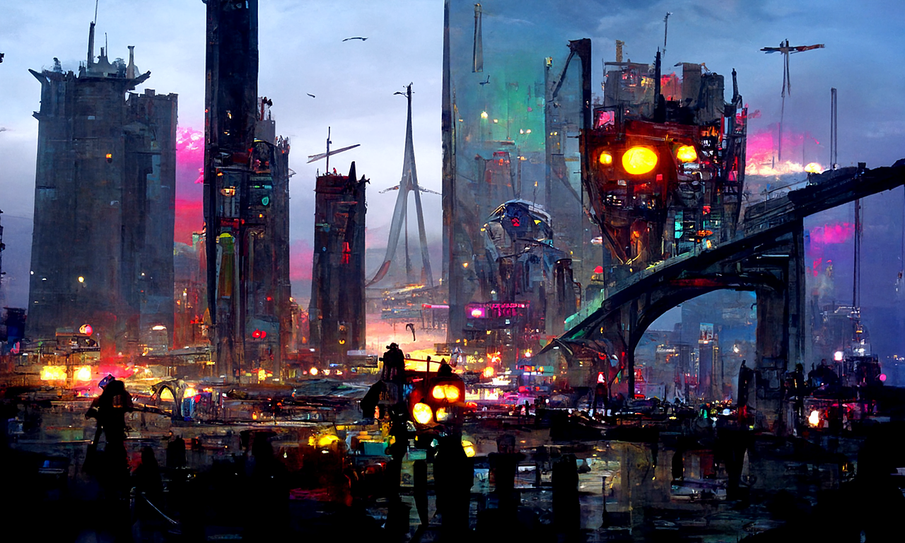 AI 赛博朋克（图ZMzE0ODYzMDEy） - 概念设定 - 站酷设计师无畏派大星原创素材 - 站酷ZCOOL