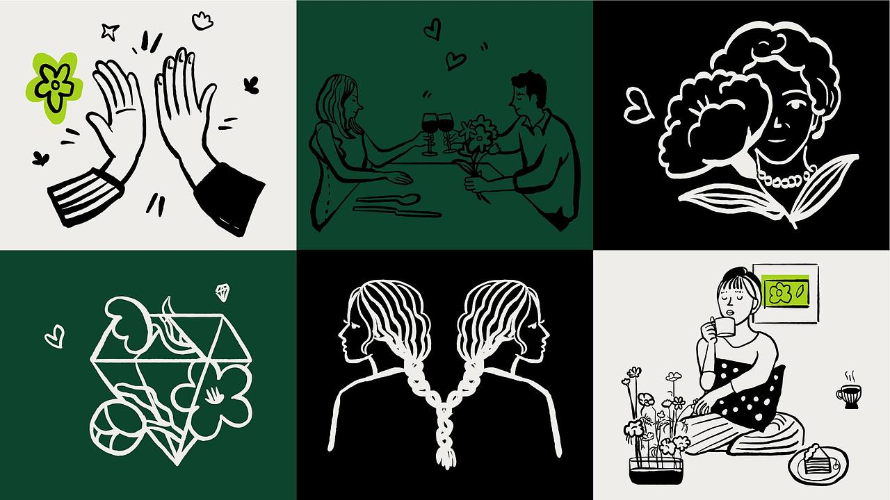 年年一号花店品牌设计提案分享