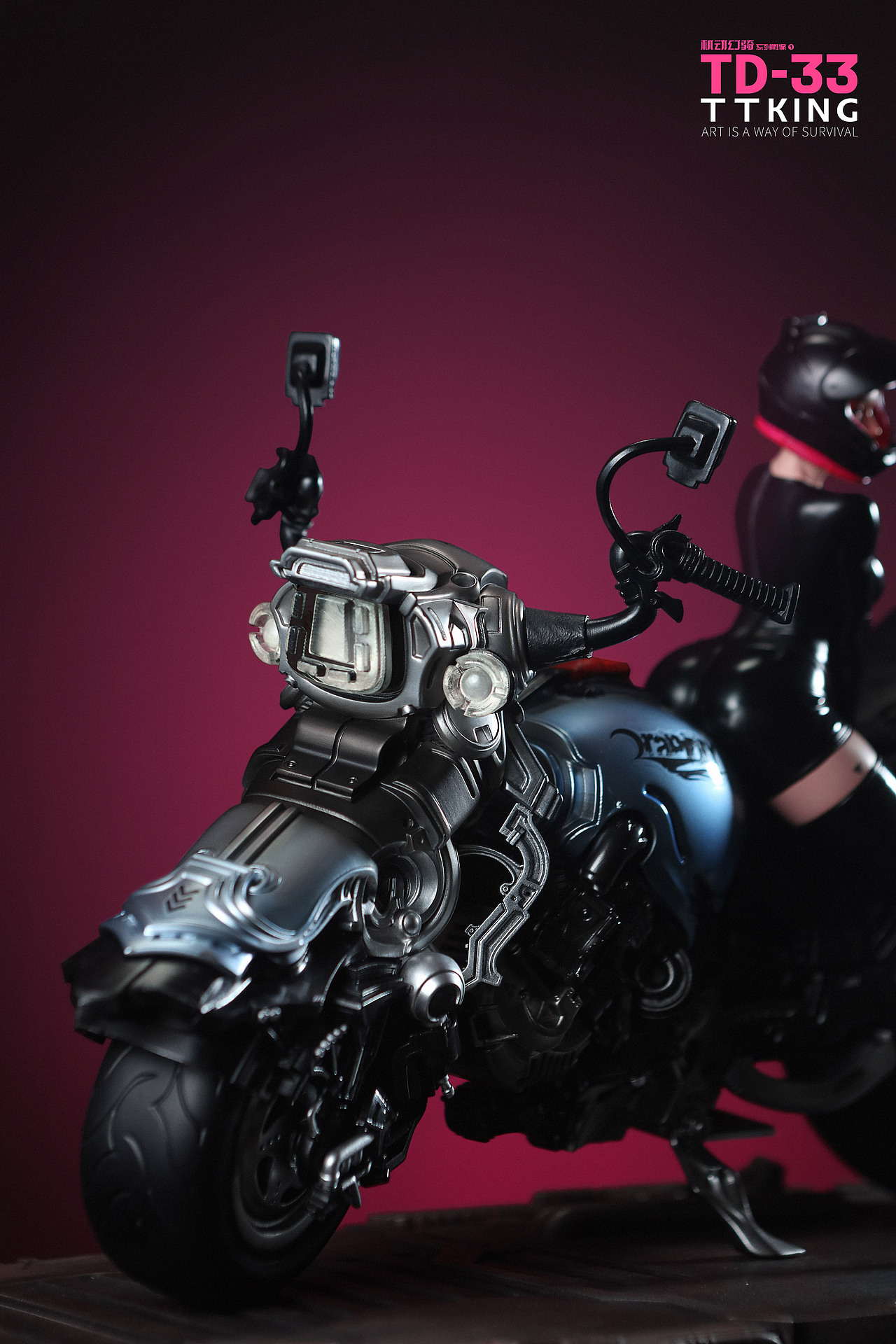 TTKING原创设计-机动幻骑系列雕像-TD33