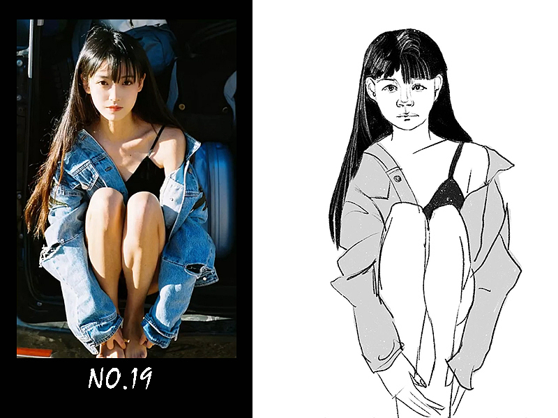 30天速寫打卡-19（圖ZMzE0MjkwNDM2） - 繪畫 - 站酷設(shè)計師weiting喂停原創(chuàng)素材 - 站酷ZCOOL