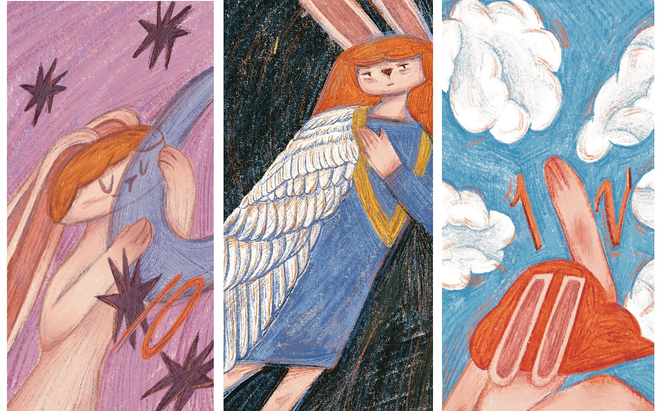 2023兔年年歷| 愿新的一年浪漫溫柔?。▓DZMzI3NjY0NjU2） - 創(chuàng)作習(xí)作 - 站酷設(shè)計(jì)師啊嚓砰原創(chuàng)素材 - 站酷ZCOOL