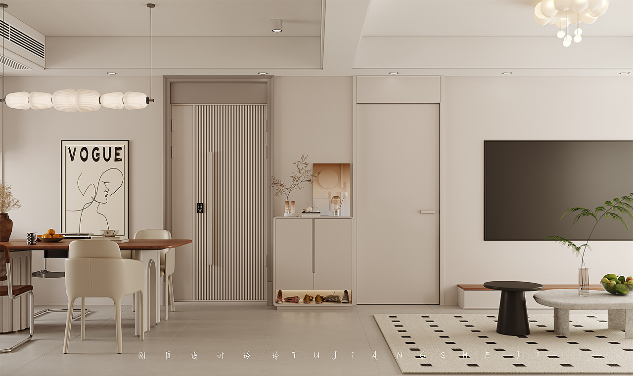 奶油风设计 | 安静自在 柔和治愈— 图匠设计（图ZMzY1OTk4NDQ0） - 家装设计 - 站酷设计师万万学设计原创素材 - 站酷ZCOOL