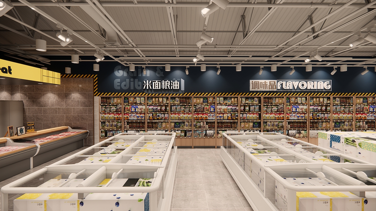 首联优鲜柳林店（图ZMzIyMjQ2MDcy） - 商业空间设计 - 站酷设计师usccs原创素材 - 站酷ZCOOL